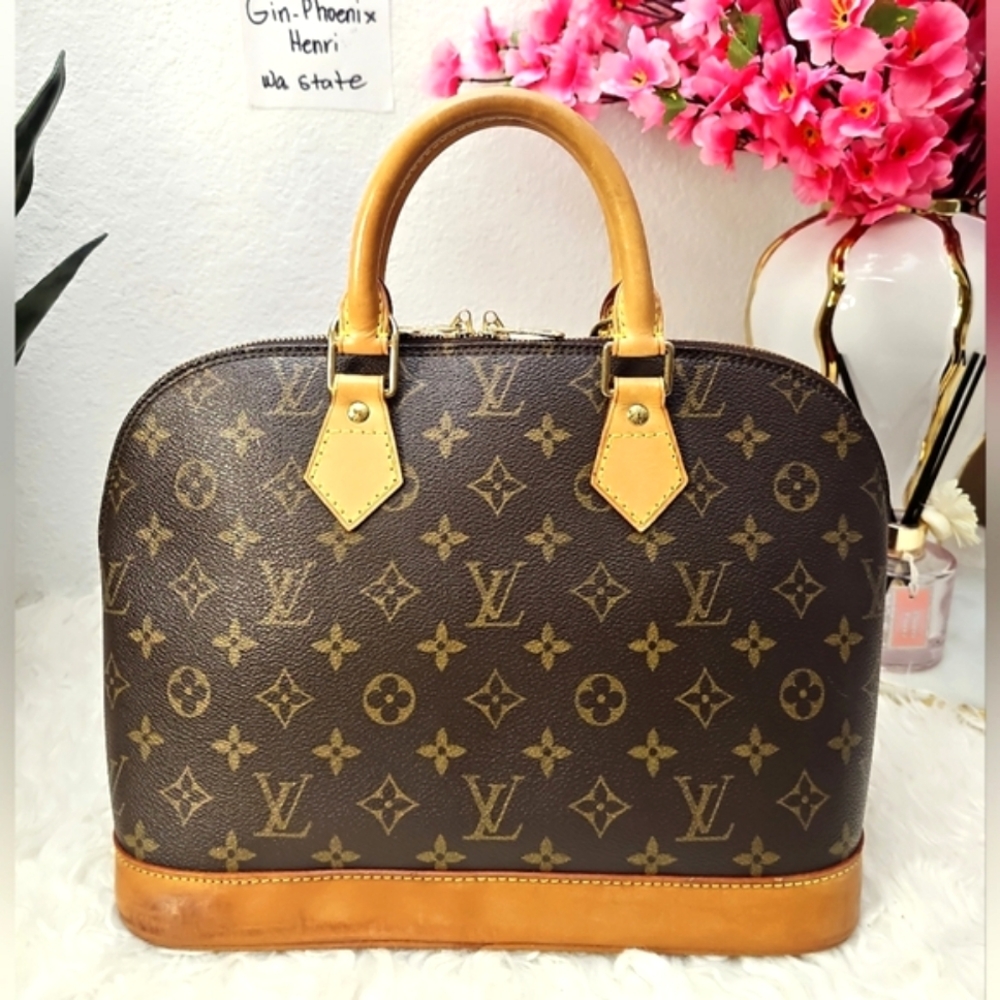 🔥😍Beautiful Condition😍🔥 Louis Vuitton Brown Monogram Handbag - Picture 10 of 17